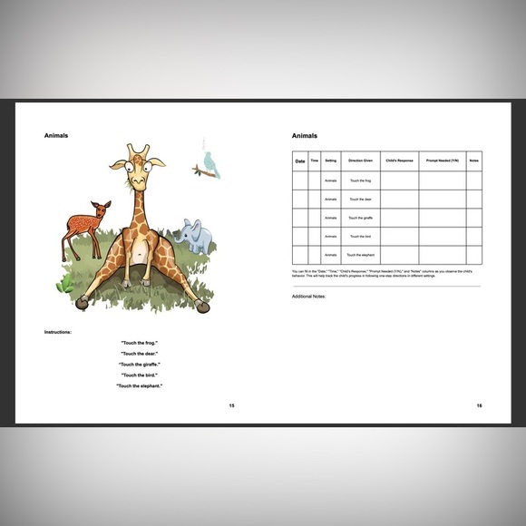 Learning Resource/ workbook: parents, speech therapists, & special edu teachers - Picture 8 of 11